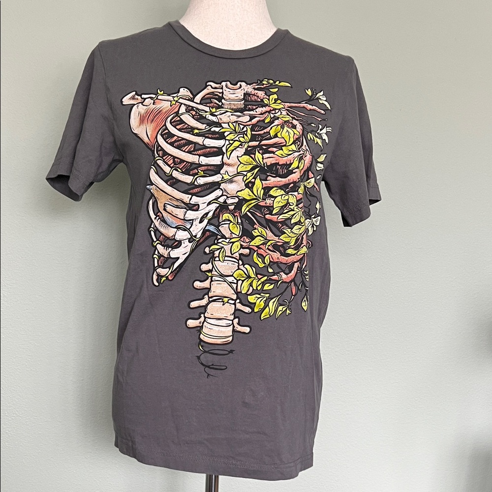 Curbside Gray Crewneck Graphic Tee